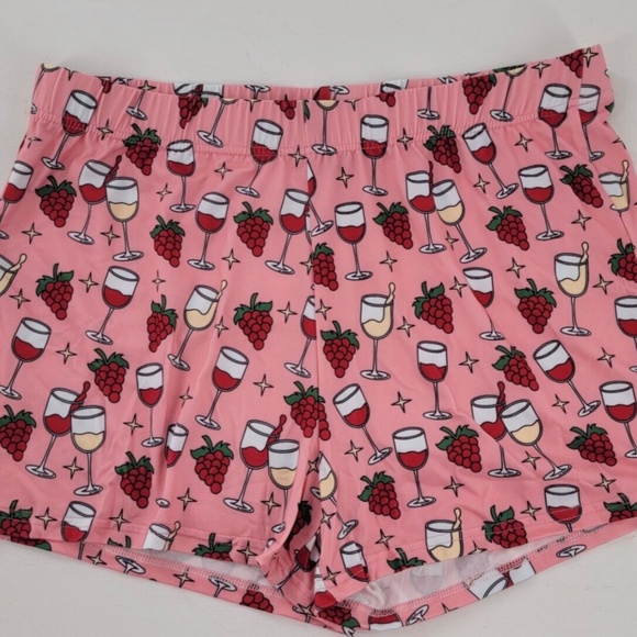 Boxed Wine Women’s Lounge Shorts and Socks New Size: M - Picture 9 of 11